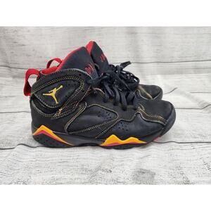 Nike (DQ6040 081) Air Jordan 7 Retro BG - 5.5 Y - Citrus - Athletic Shoes